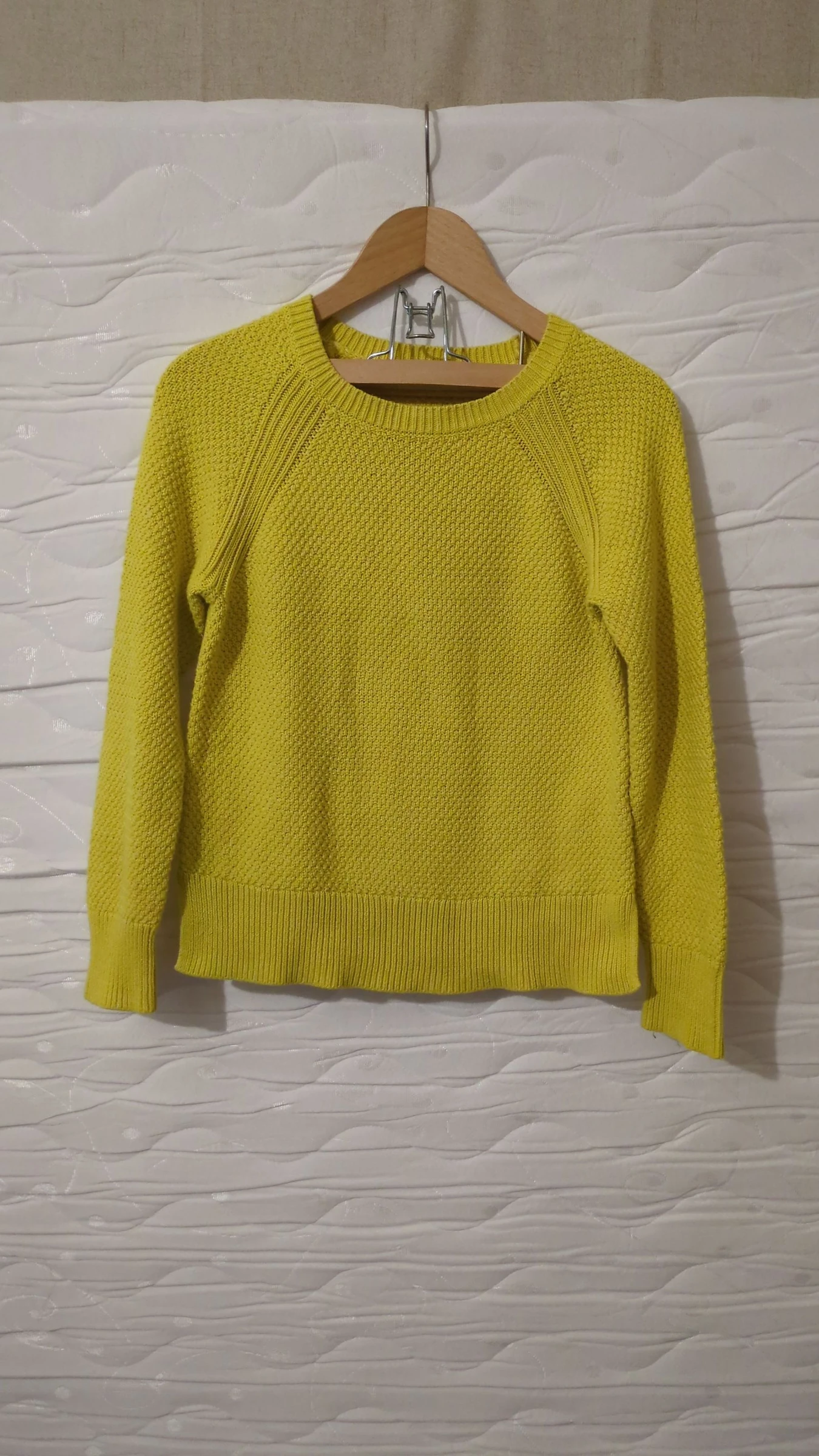 Pull femme jaune 100% coton GAP